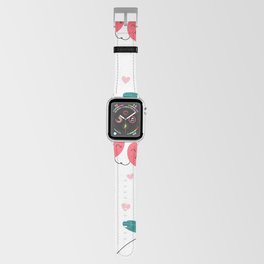 Cherry Love Pattern Apple Watch Band