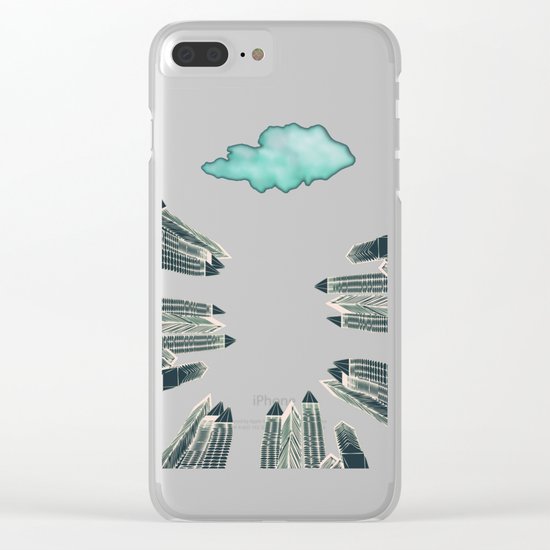 Dark Area / 30-08-16 Clear iPhone Case