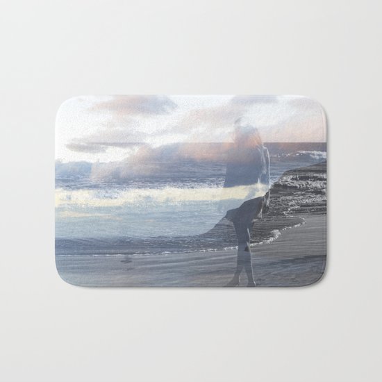 Into the Wave Bath Mat