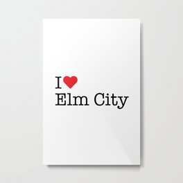 I Heart Elm City, NC Metal Print