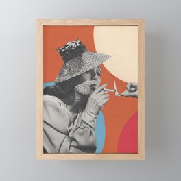 Cigarettes And Coffee Framed Mini Art Print