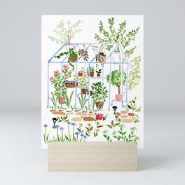 In the Garden Mini Art Print