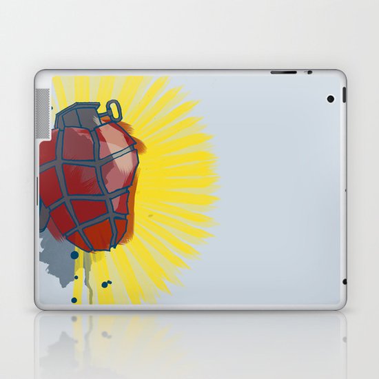 My Heart goes boom Laptop & iPad Skin