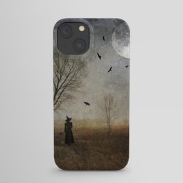 The Season of the Witch - halloween art witchy october samhain iPhone Case