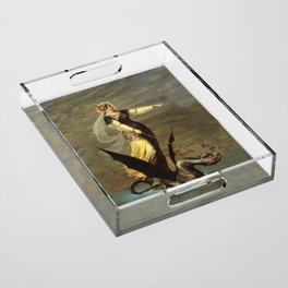  The Tarrasque - Charles Lepec  Acrylic Tray