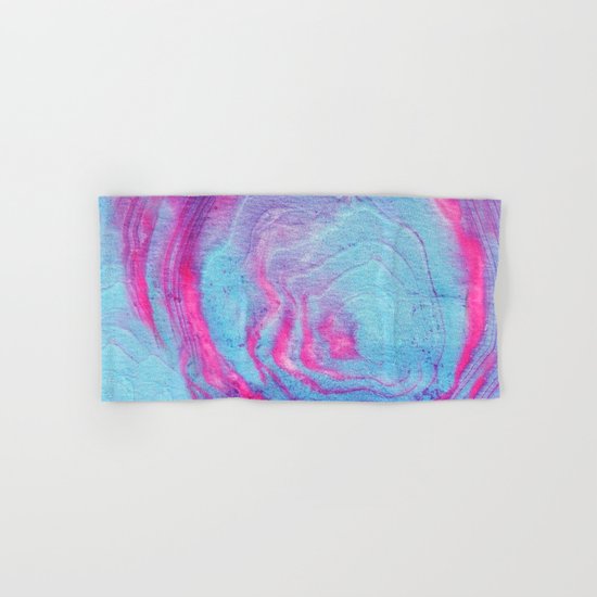 Vibrant marble Hand & Bath Towel