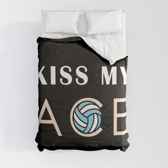 Kiss my ace Comforter