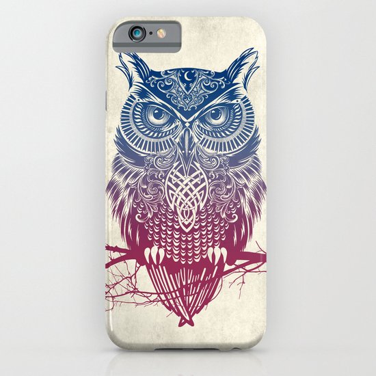 Evening Warrior Owl iPhone & iPod Case