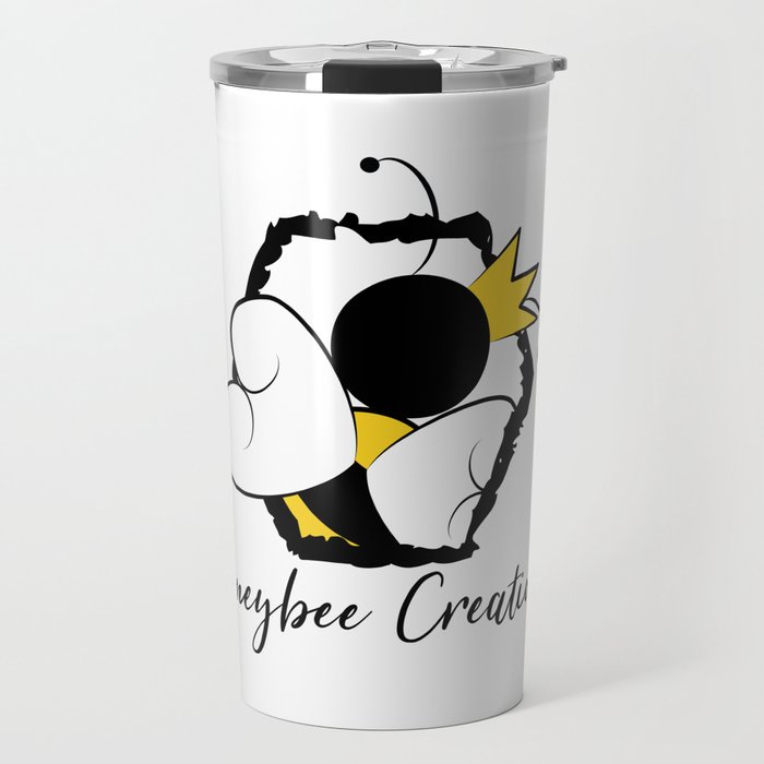 Honeybee Creations Logo Travel Mug