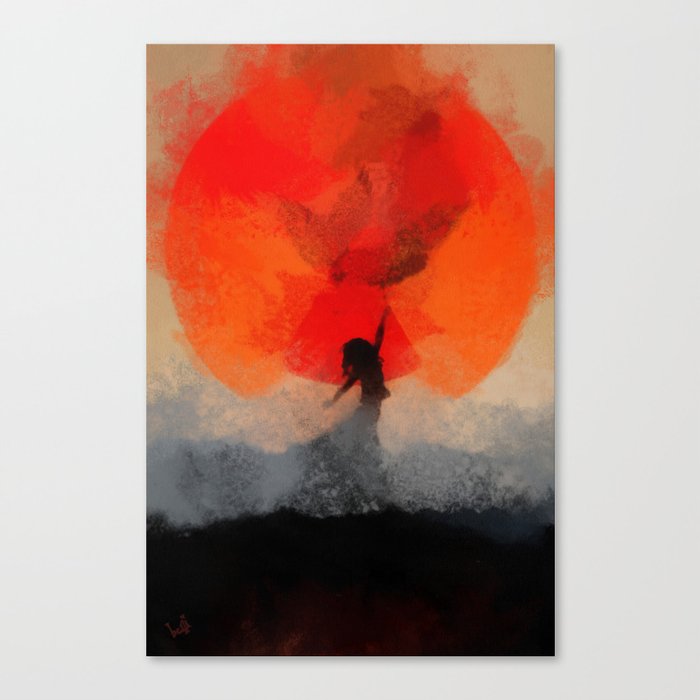 umbrellaliensunshine: atomicherry spring! Canvas Print