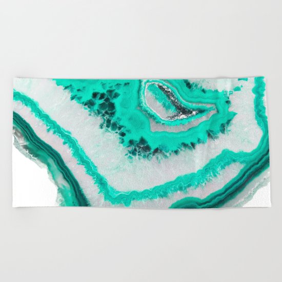 Mint Agate Beach Towel
