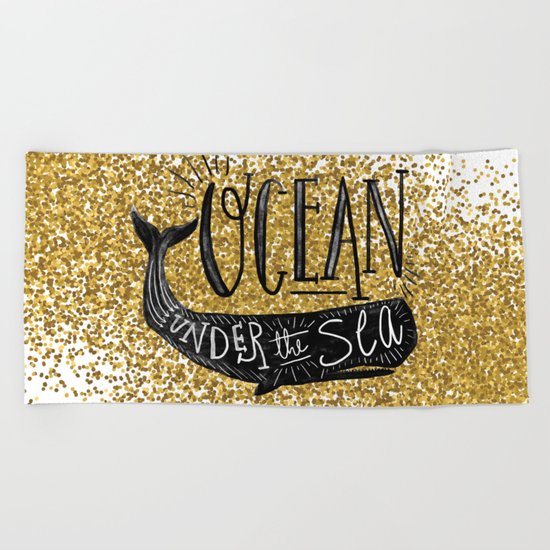 Under The Sea Beach Towel