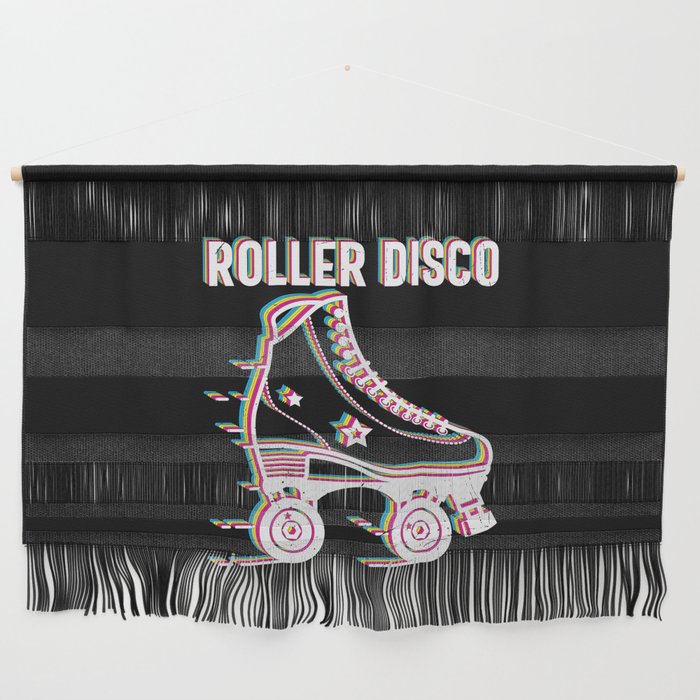 Roller Disco Seventies 70’s Skating Wall Hanging