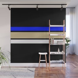 TEAM COLORS GOLD BLUE Wall Mural