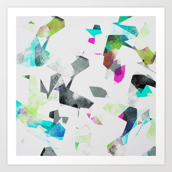 Camouflage XXXII Art Print