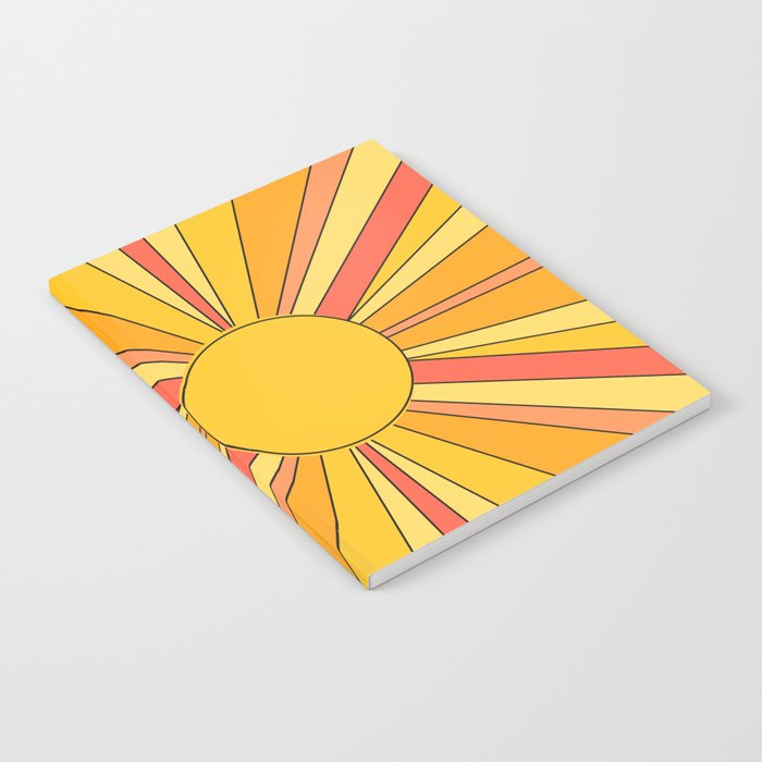 Sun rays Notebook