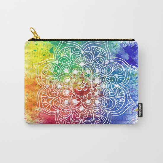 Multicolor mandala Carry-All Pouch