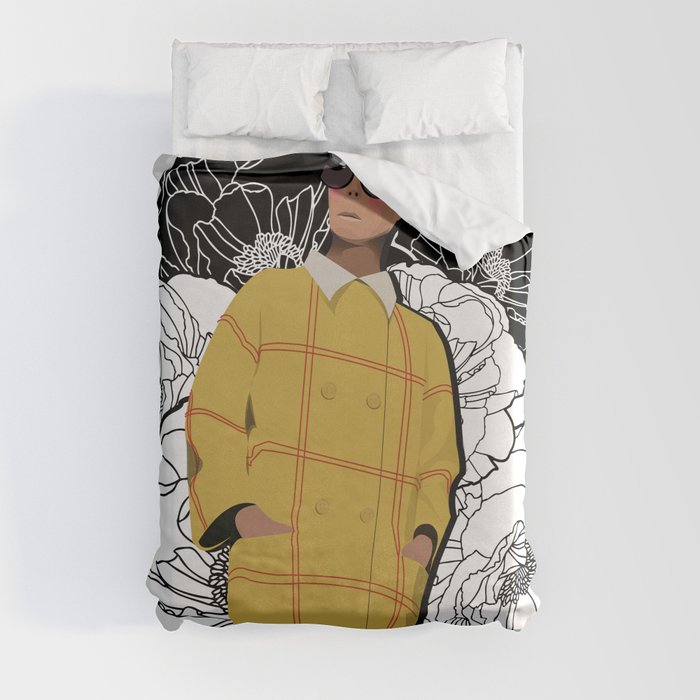YELLOW- Colour of Happiness Duvet Cover