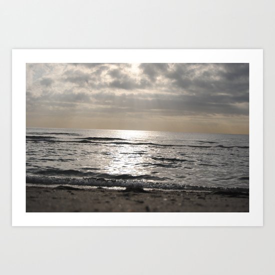 my beach Art Print
