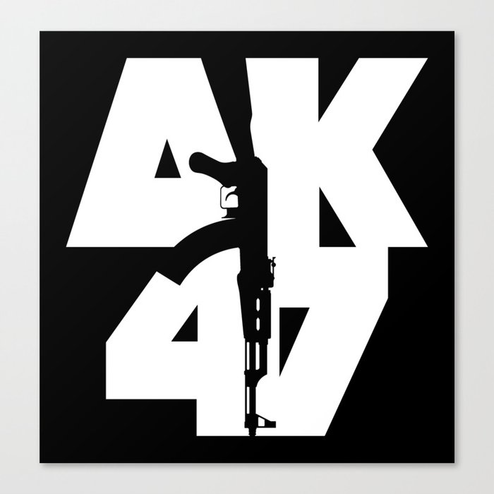 AK-47 Canvas Print