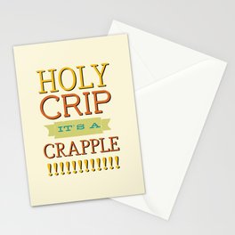 Holy Crip It's A Crapple! Stationery Card