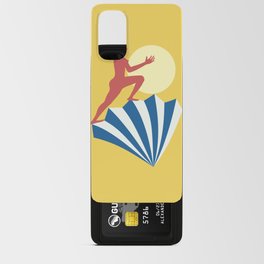 Holder in Yellow Android Card Case