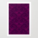 Mount Cook Lily Night Art Print By Andrea Stark Society6