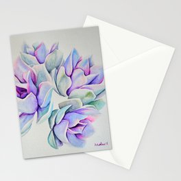 Lavender Dusk Stationery Card