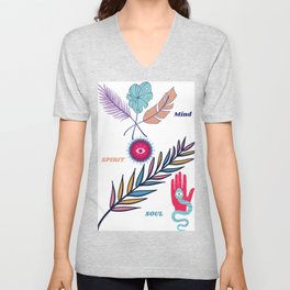 CALM V Neck T Shirt