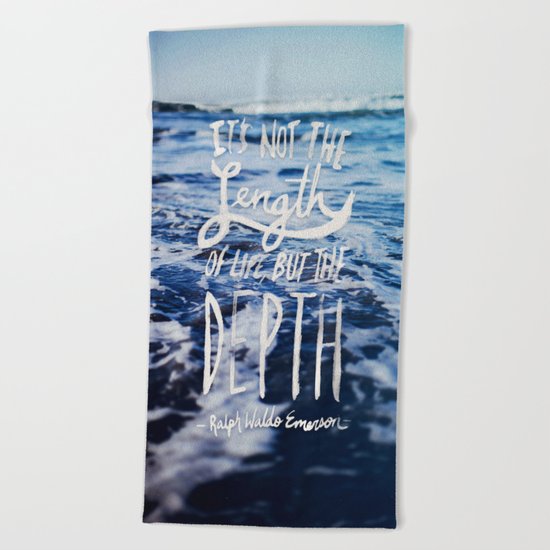 Depth x Ocean Beach Towel
