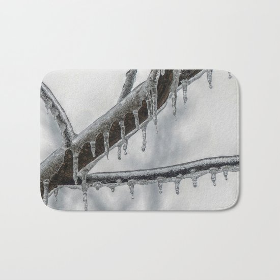 Icy Branch Bath Mat