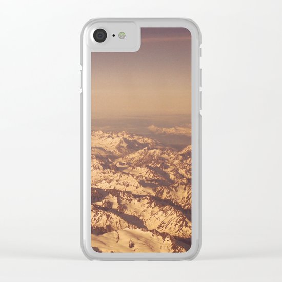 Somewhere Over Alaska Clear iPhone Case