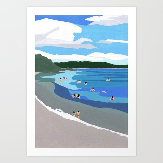 Bay Art Print