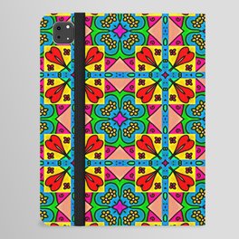 Mexican Tile 2 iPad Folio Case