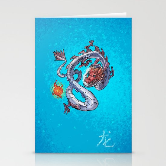 Astro Zodiac Force 05: Dragon Stationery Cards