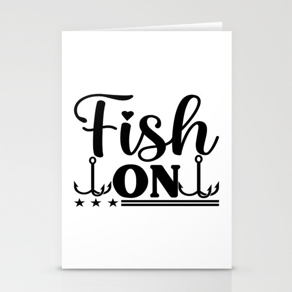 Fish On Stationery Cards
