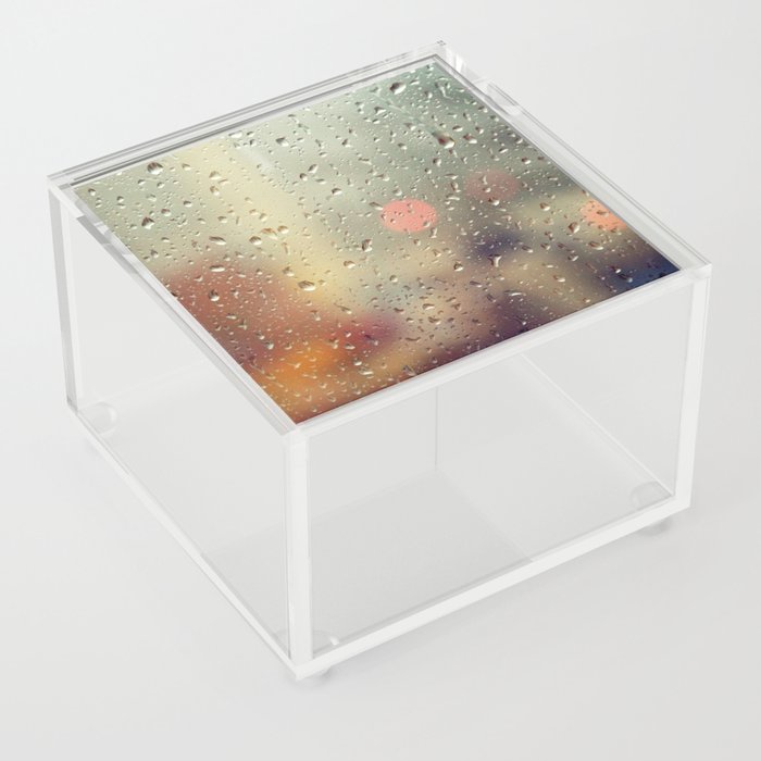 Rainy Day Window Acrylic Box