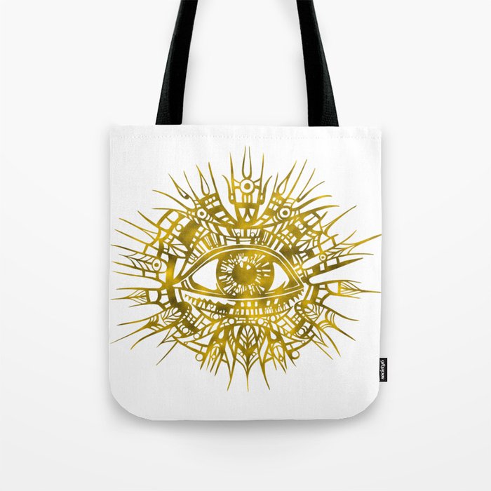 GOLDEN VISIONARY - ALL-SEEING EYE Tote Bag