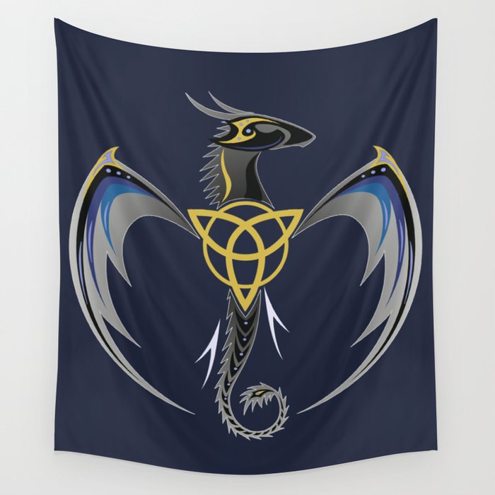 The Pact of the Dragon Wall Tapestry