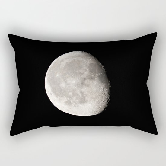 Waning Moon Rectangular Pillow