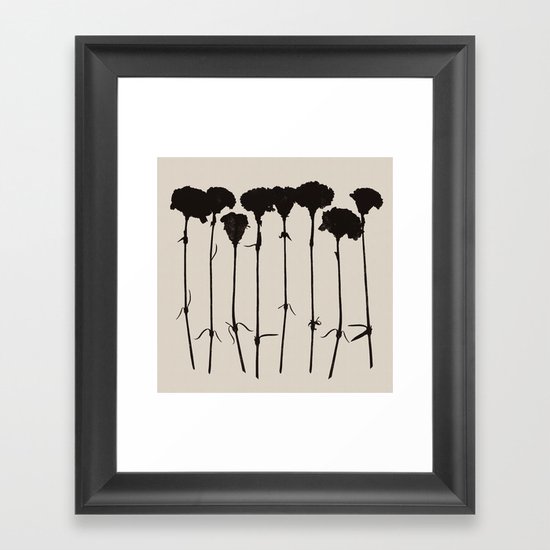carnations 1 Framed Art Print