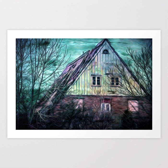 Old Farmhouse Art Print By Ursfoto Society6
