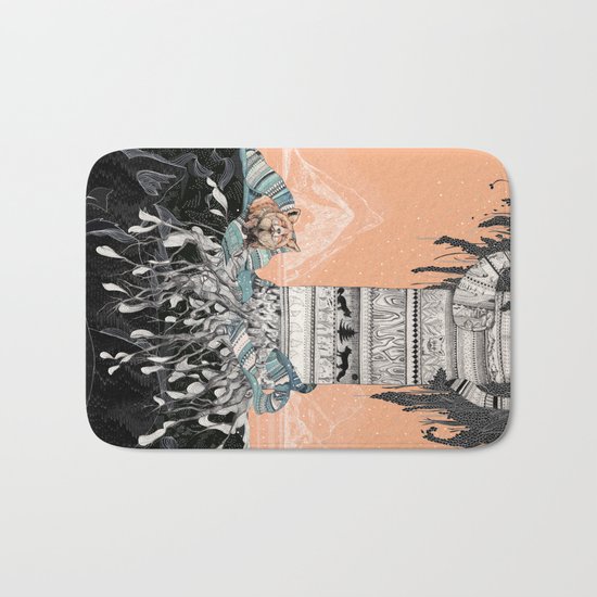 Fox Tree Bath Mat