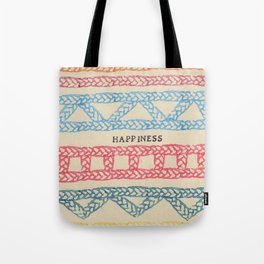 HAPPINESS ELM THE PERSON Tote Bag