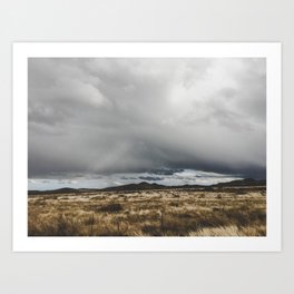 Plaines of West Texas Art Print | Photo, Nature, Landsscape, Desert, Clouds, Texas, Color, Outdoors, Digital 