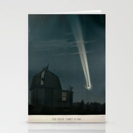 The great comet of 1881 by Étienne Léopold Trouvelot Stationery Cards