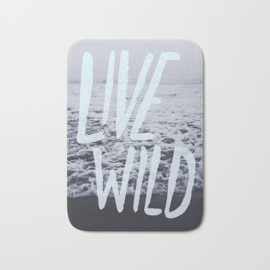 Live Wild: Ocean Bath Mat
