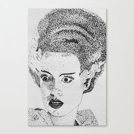 Bride of  Frankenstein  Canvas Print