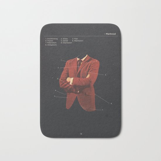 Manhood Bath Mat