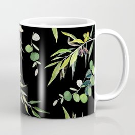 Eucalyptus and Olive Pattern  Mug